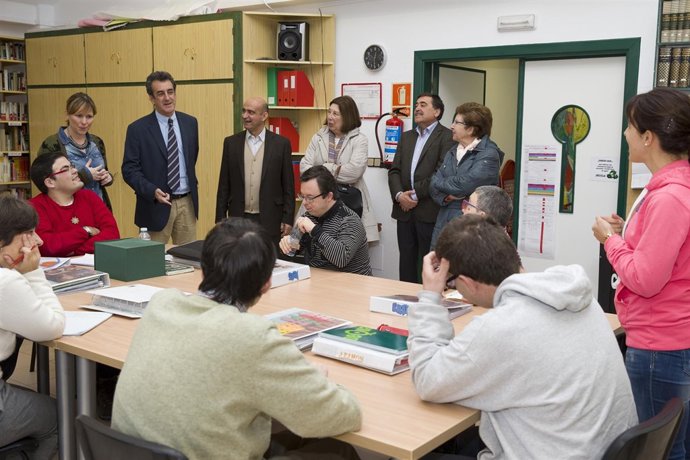 Martín de visita en AMICA