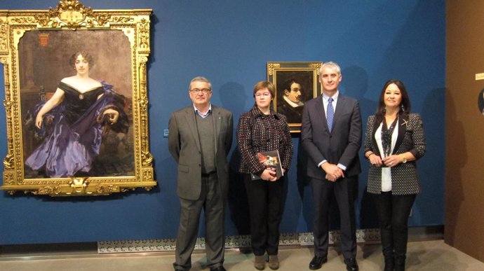 Inauguración de 'Goya en los pintores aragoneses de retrato'