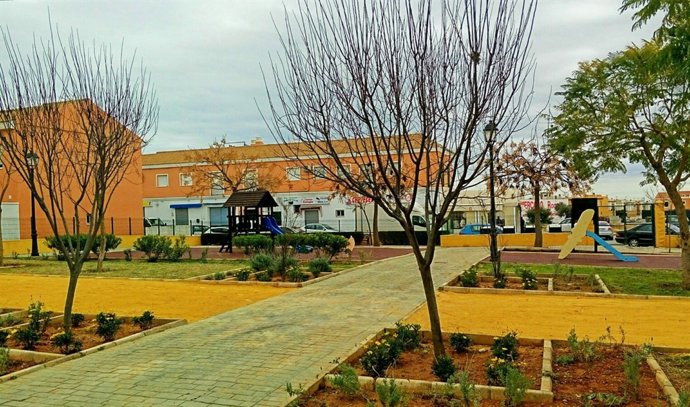 Un parque de Olivares