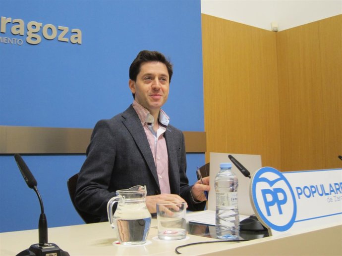 El concejal del PP, Sebastián Contín