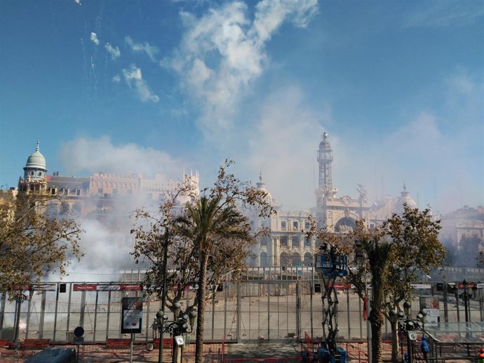 Mascletà de Valencia del 2 de marzo de 2016