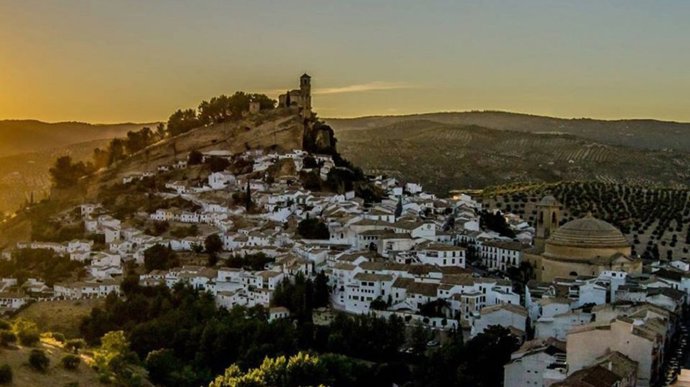 Panorámica de las vistas de Montefrío