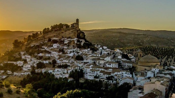 Panorámica de las vistas de Montefrío