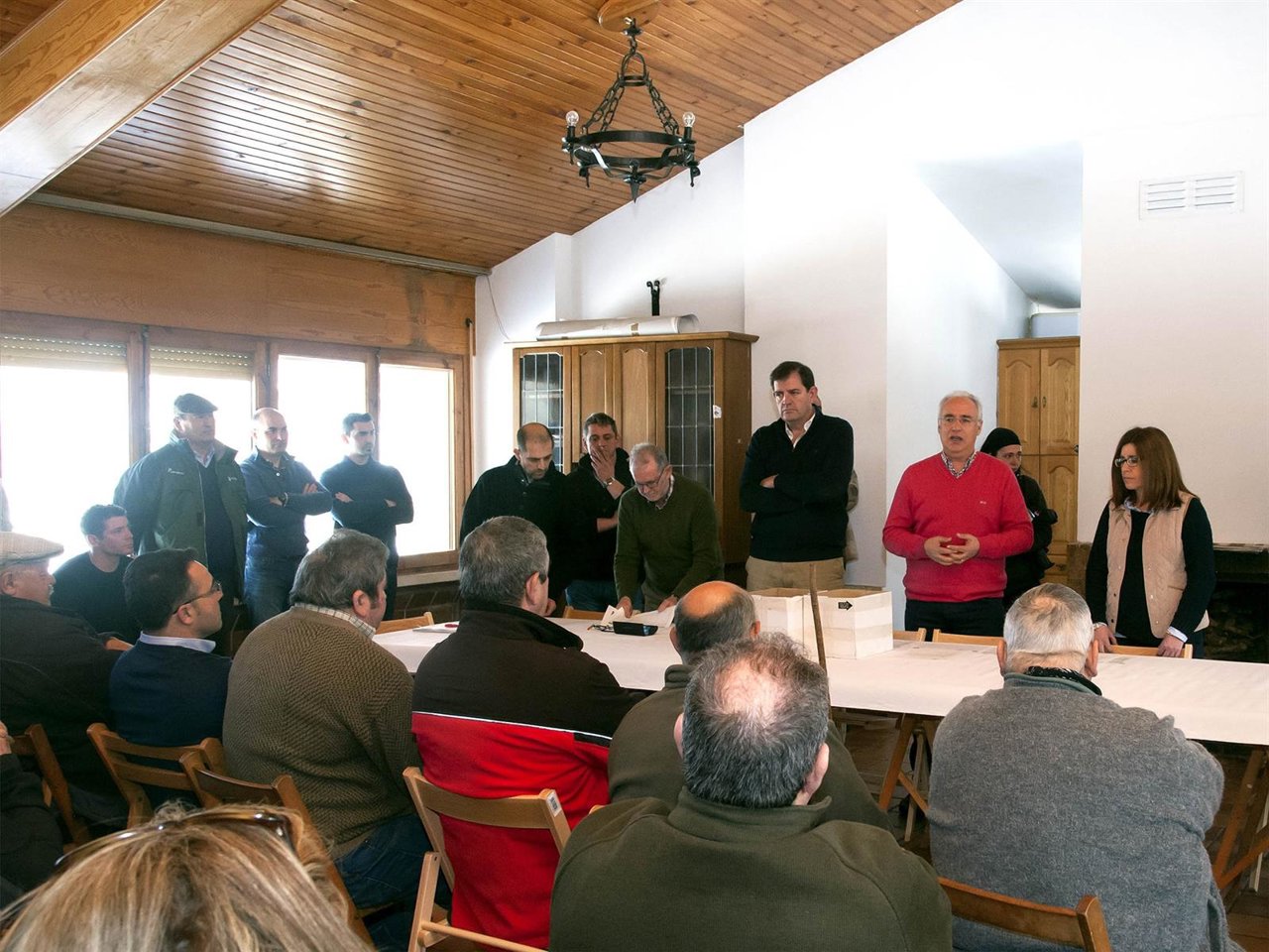 Sorteo de lotes de novillas de Pazuengos