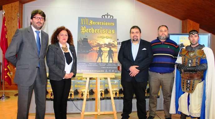 Presentación  de las XVII Incursiones Berberiscas del Mar Menor