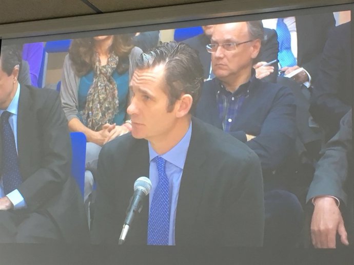 Urdangarín en juicio