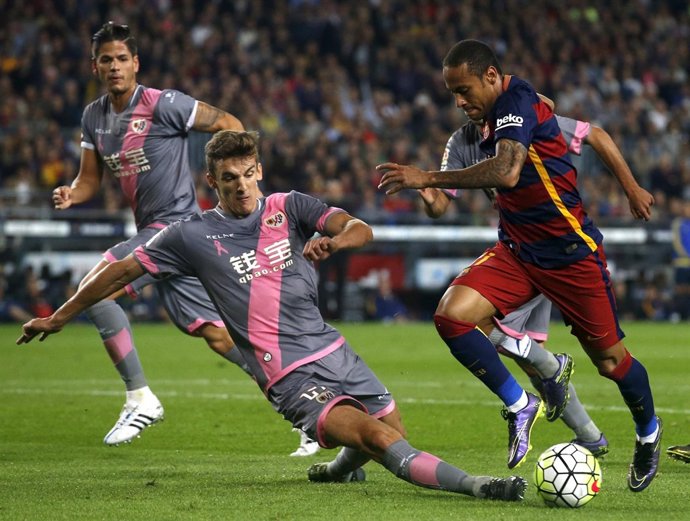 Neymar en el Barcelona - Rayo Vallecano