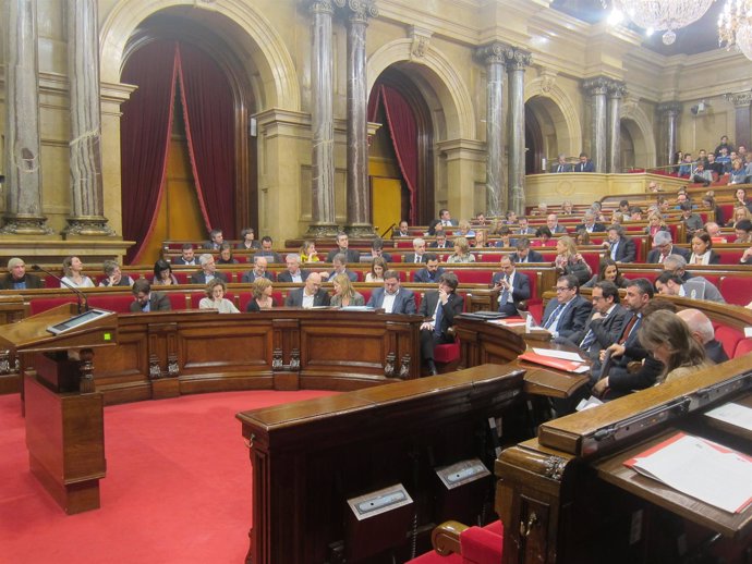 Pleno del Parlament