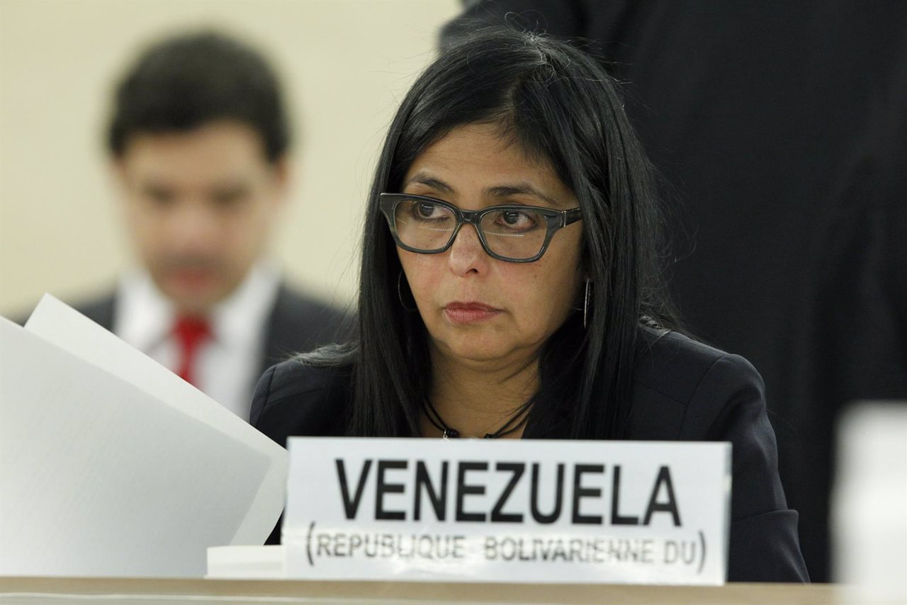Venezuela's Foreign Minister Rodriguez prepares to address Human Rights Council 