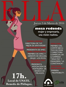 Cartel de la mesa redonda