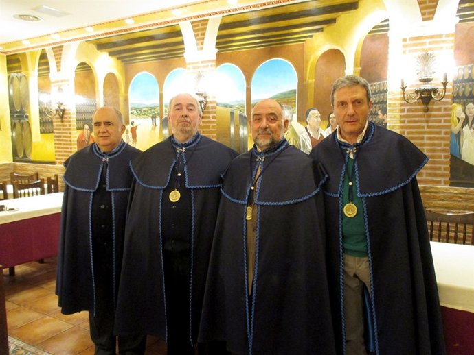 Miembros de la Cofradía de San Gregorio
