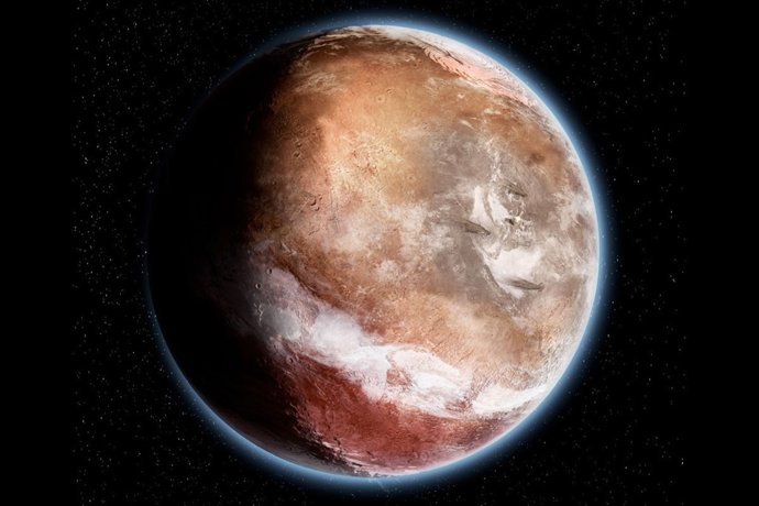 Marte como debía ser hace 4.000 millones de años