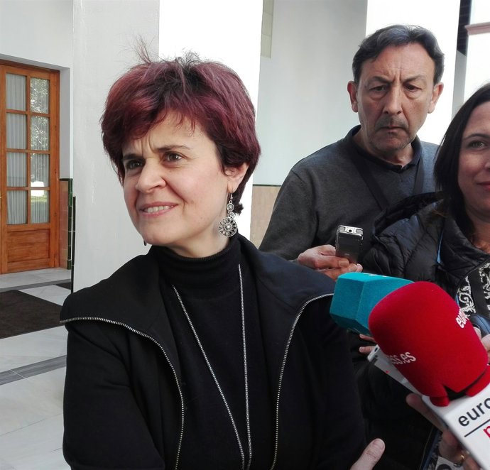 Esperanza Gómez, hoy en el Parlamento