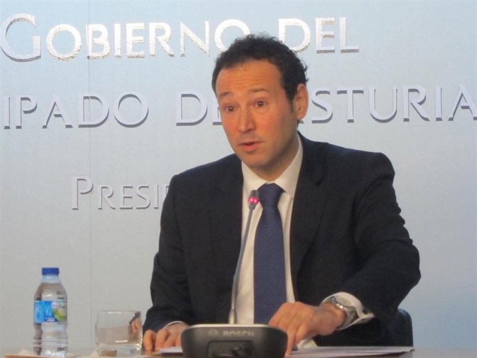 Guillermo Martínez, portavoz del Principado