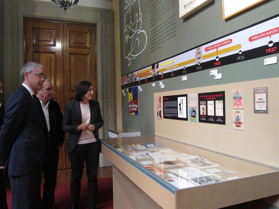 El Palacio de Sástago acoge la exposición dedicada a Le Corbusier
