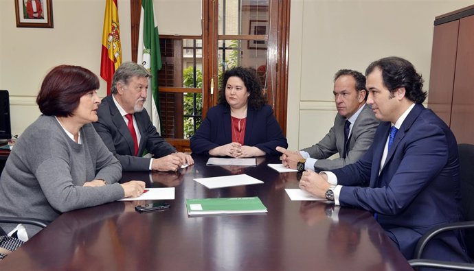 REunión de coordianción con los presidentes de la Maestranza              