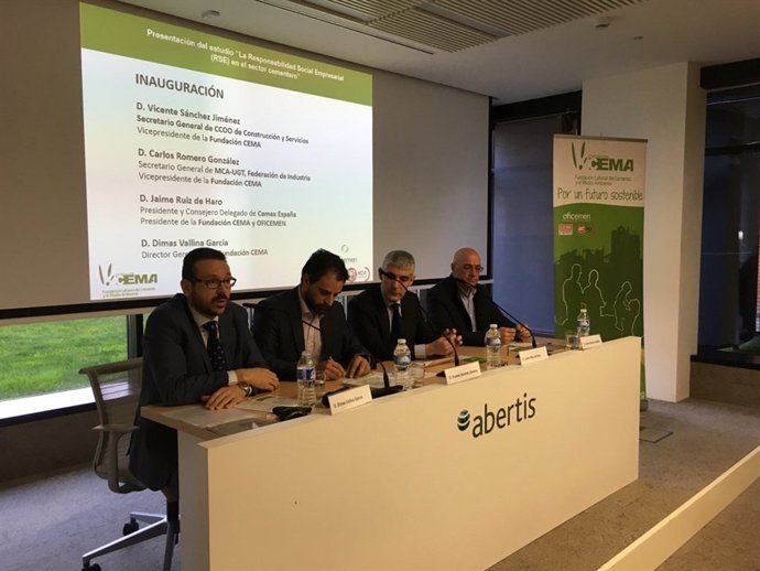 Presentación del estudio sobre RSE en el sector cementero