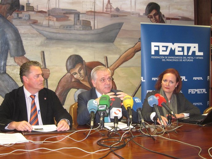 Rueda de prensa de Femetal. 