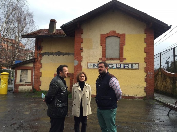 Antigua estacion de tren de Neguri