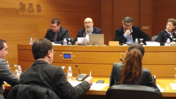 Manuel Alcaraz en las Corts