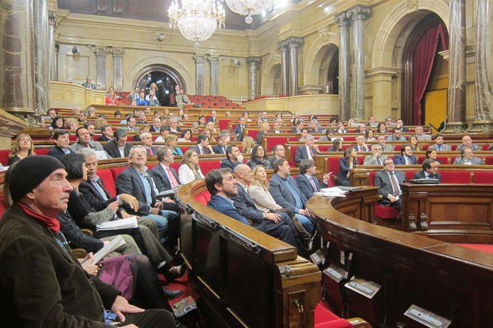 Pleno del Parlament 
