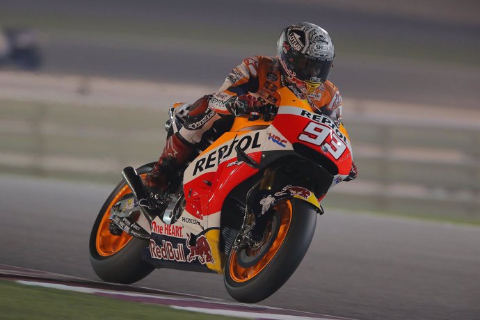 El piloto español de MotoGP Marc Márquez