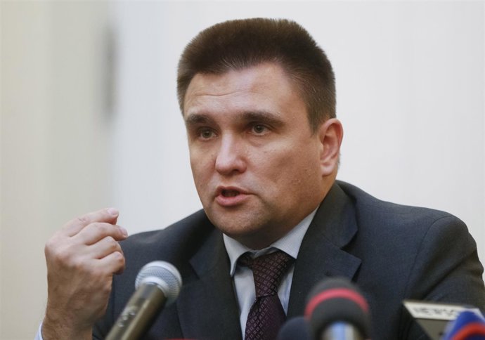 El ministro de Exteriores de Ucrania, Pavlo Klimkin