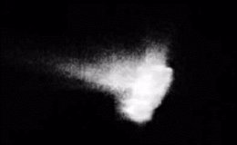 Imagen del cometa Halley de la nave Vega 1