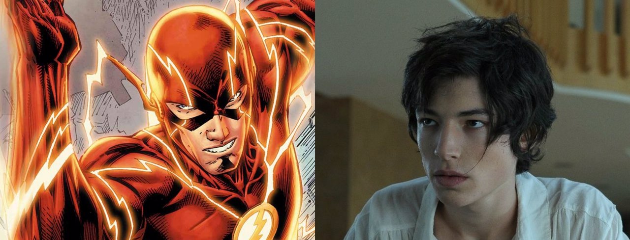 The Flash y Ezra Miller