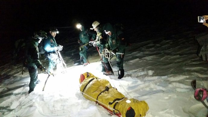 Montañero rescatado en Sierra Nevada
