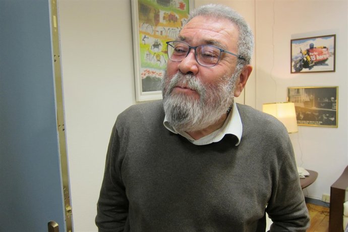 Entrevista al secretario general de UGT, Cándido Méndez