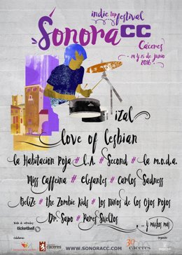 Cartel del festival Sonoracc