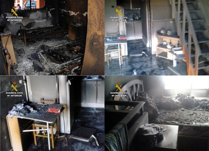 Incendios en  viviendas provocados por familiares de los propietarios