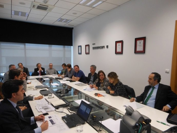 Sesión de trabajo en Sodercan