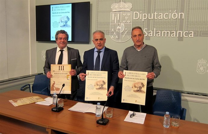 Presentación de la carrera popular de Matilla de los Caños (Salamanca)