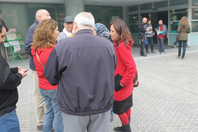 Concentración ante los juzgados.