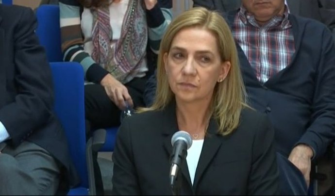 Infanta Cristina declara por el caso Nóos