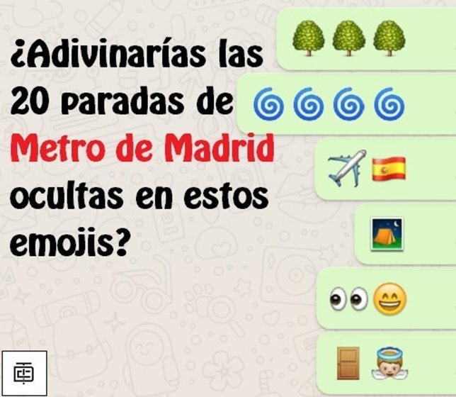 Adivina las 20 paradas de Metro de Madrid ocultas