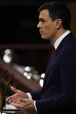 Pedro Sánchez en el Congreso