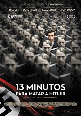 Cartel película '13 Minutos para matar a Hitler'