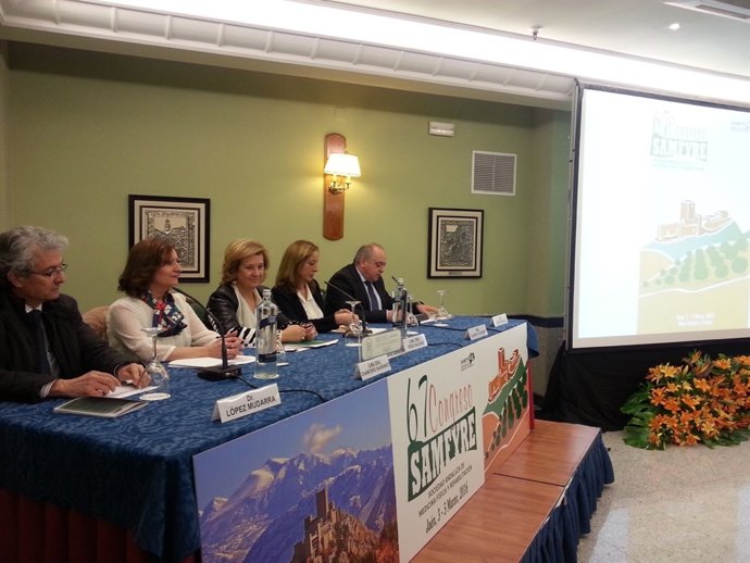 Inauguración del congreso sobre Medicina Física y Rehabilitación.