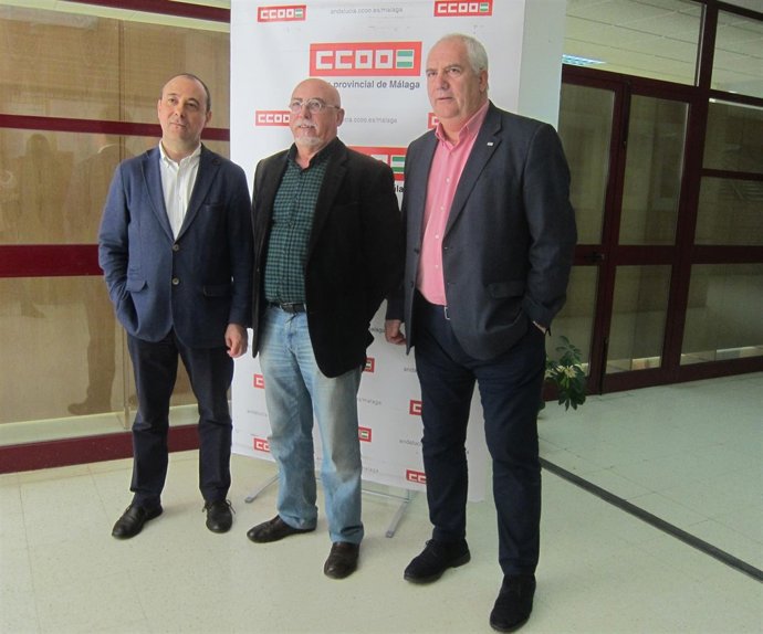 Bravo, Carbonero y Herrera en un acto en Málaga