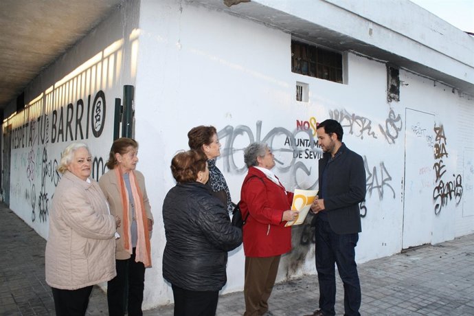 Gonzáez Rojas en el Tiro de Línea.