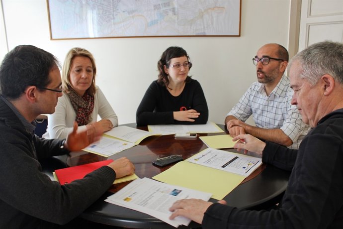 Reunión de los representantes de Terrassa, Castellar, Matadepera y Sentmenat