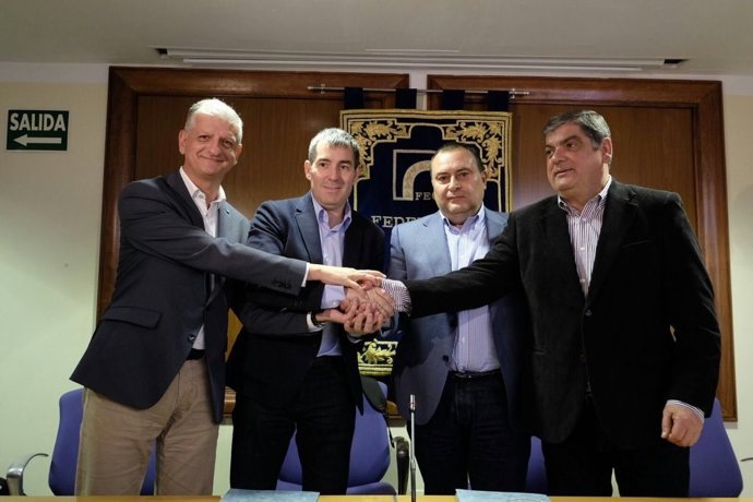 Firma del acuerdo con la Fecam