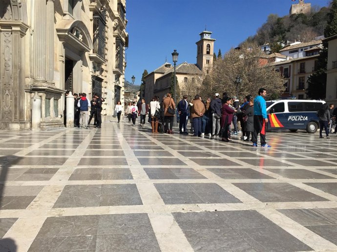 Familiares de El Nata, a la salida del juicio por su asesinato