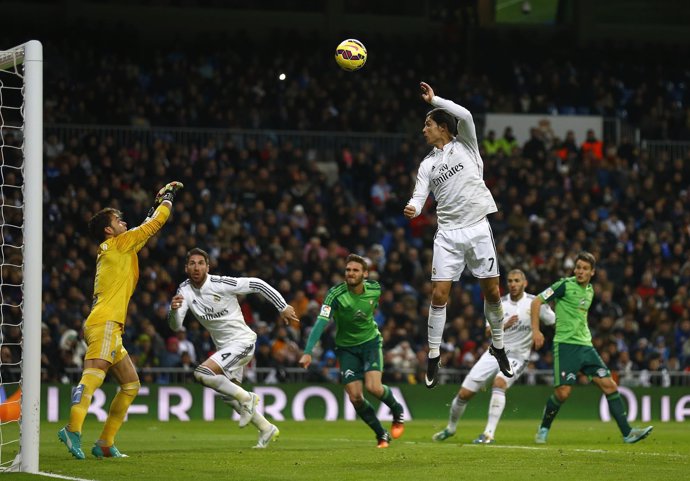 Cristiano Ronaldo frente al Celta
