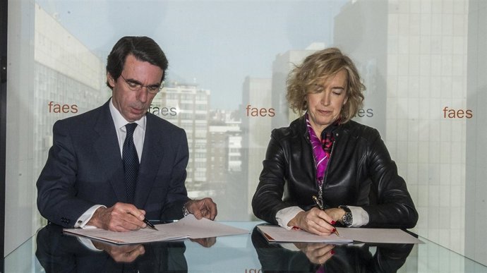 José María Azna y Ana Iribar