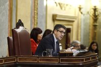 El debate de investidura concluye con una bronca de Patxi López con PP y ERC