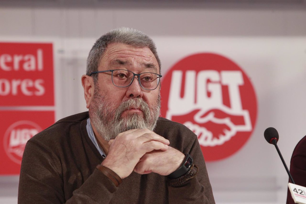 El secretario general de UGT, Cándido Méndez